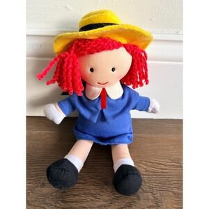 Madeline Doll Soft Cloth Plush Stuffed Toy Blue Dress - Kids Preferred LLC
